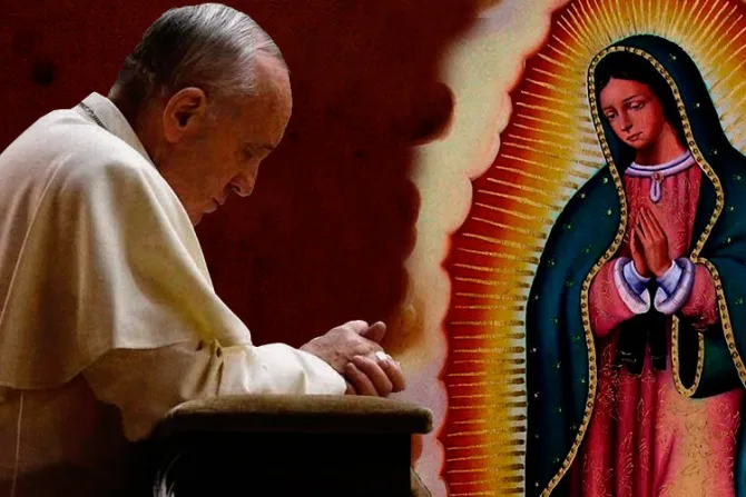 Hoy iniciamos la Novena a la Virgen de Guadalupe por el viaje del Papa a México
