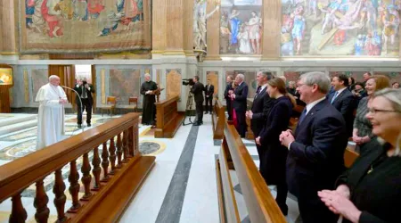 El Papa Francisco recibe por segunda vez en una semana a los Caballeros de Colón