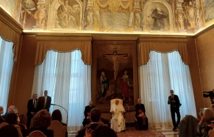 Audiencia del Papa Francisco con periodistas. Foto: Mercedes De La Torre / ACI Prensa  