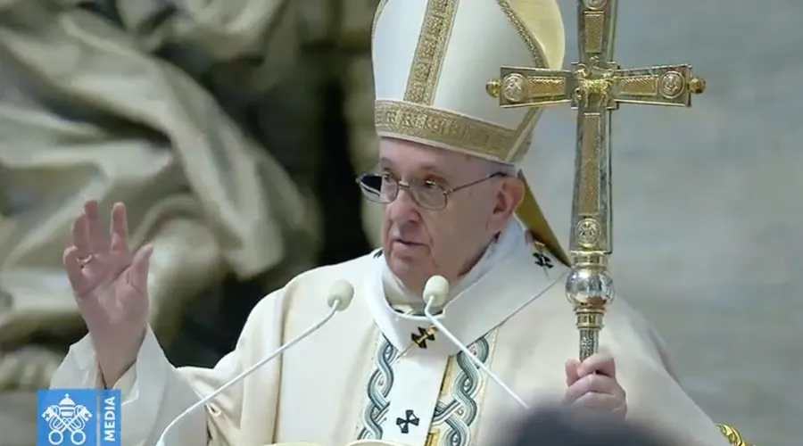 El Papa Francisco en el Vaticano. Foto: Captura YouTube
