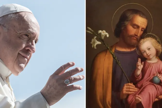 El Papa propone esta oración a San José para “ayunar de las palabras vanas”