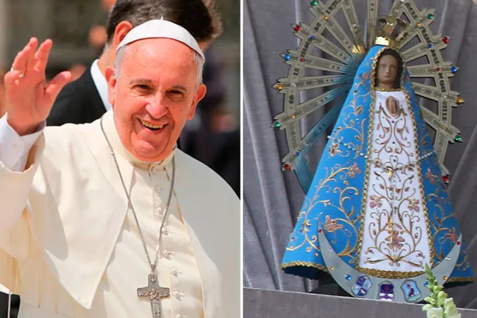 Papa Francisco: “Mi corazón estuvo en Luján estos días”