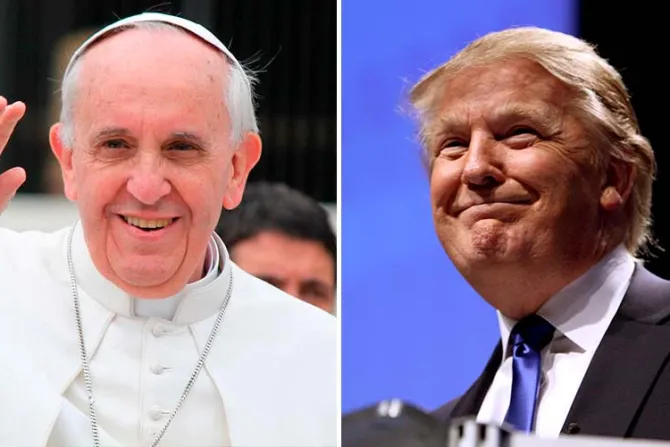 El Papa Francisco saluda a Donald Trump, nuevo presidente de Estados Unidos