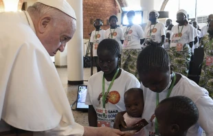 El Papa Francisco en Repu00fablica Democru00e1tica del Congo. Foto: Vatican Media. 