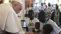 El Papa Francisco en República Democrática del Congo. Foto: Vatican Media.