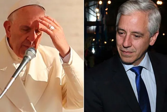 Vicepresidente de Bolivia manipula palabras del Papa Francisco para impulsar aborto