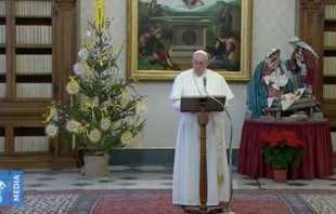 El Papa Francisco en el rezo del u00c1ngelus. Foto: Captura YouTube 