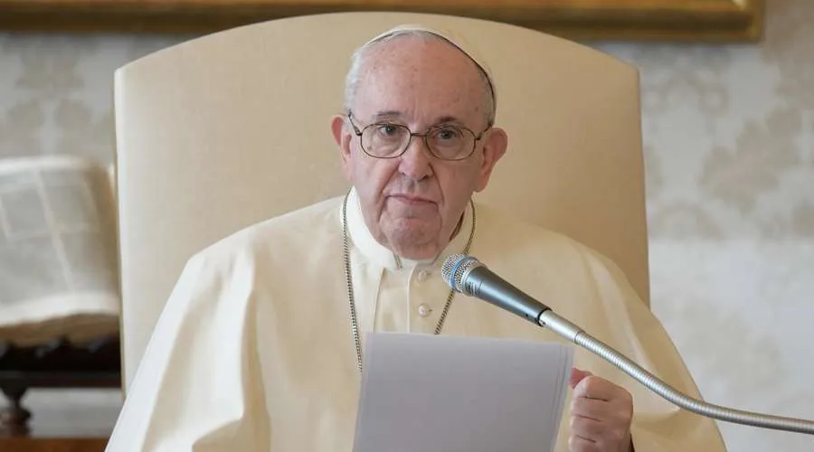 El Papa Francisco en audiencia general. Foto: Vatican Media