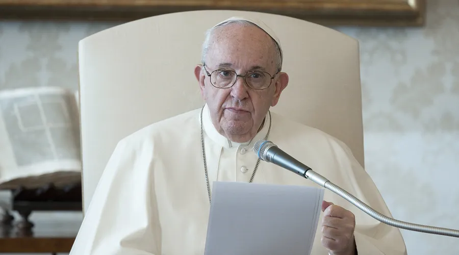 El Papa Francisco en la Audiencia General Foto: Vatican Media