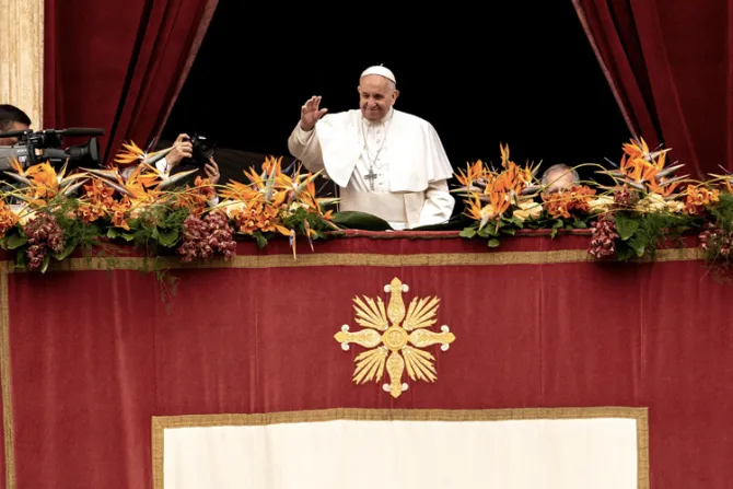 Bendición Urbi et Orbi de Navidad del Papa será sin la asistencia de fieles