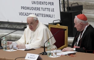 Papa Francisco en Simposio sobre el sacerdocio. Foto: Vatican Media 