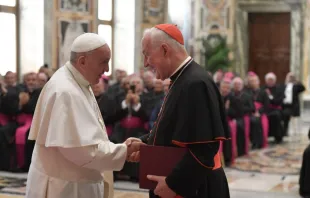 El Papa Francisco con el Cardenal Marc Ouellet. (Foto de archivo). Crédito: Vatican Media 