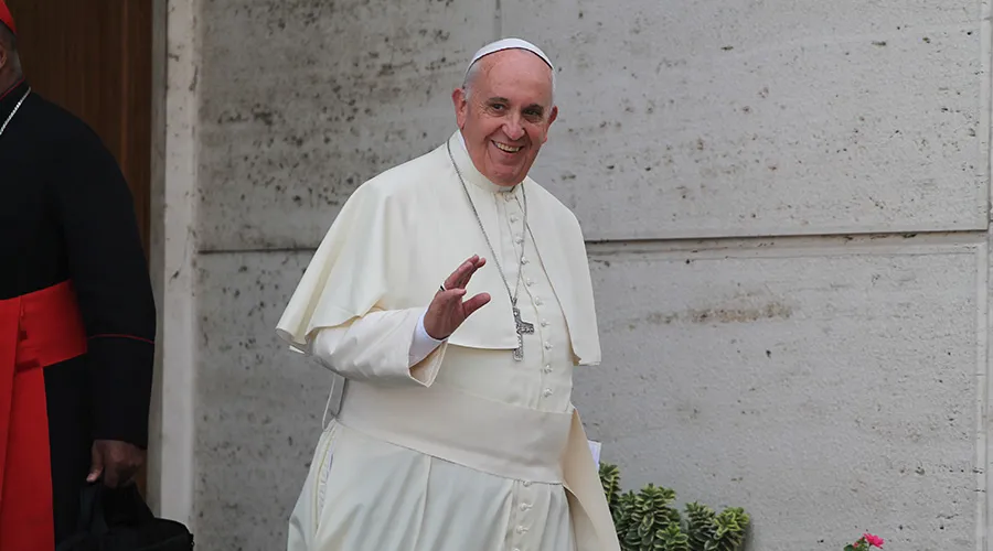 Papa Francisco / Foto: Daniel Ibañez (ACI Prensa)