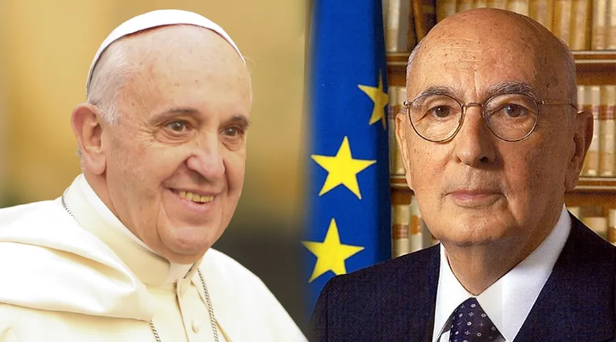 Papa Francisco y Giorgio Napolitano Fotos: Daniel Ibañez / Presidencia de La Republica Italiana?w=200&h=150