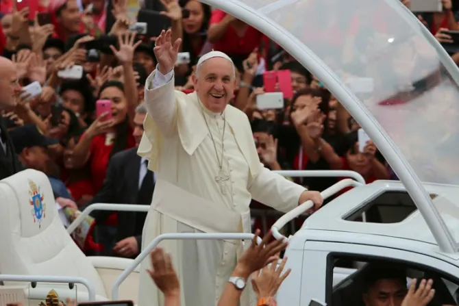 Ser sabios, llorar y amar: Las tres claves del Papa Francisco para jóvenes de Filipinas