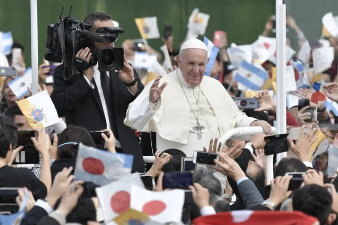 Papa en Japón: Los gritos de sálvate a ti mismo al sufriente no serán la última palabra