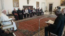 Papa con representantes de la Federación Luterana Mundial. Foto: Vatican Media