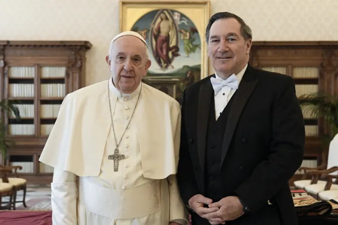 El Papa recibe en el Vaticano al nuevo Embajador de Estados Unidos ante la Santa Sede