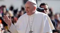 Papa Francisco. Foto: Lucía Ballester (ACI Prensa)