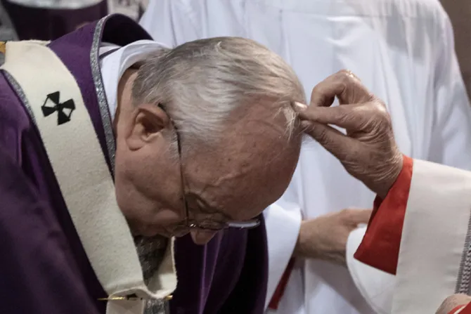 Papa Francisco presidirá la Misa del Miércoles de Ceniza en Roma 