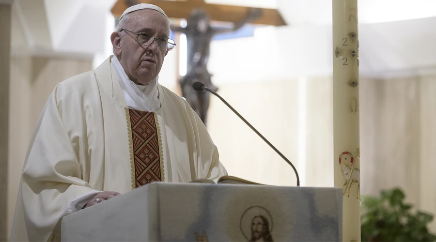 El Papa Francisco en la Misa de la Casa Santa Marta. Foto: Vatican Media ?w=200&h=150