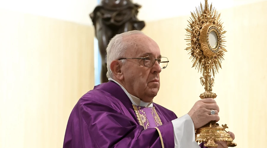 El Papa Francisco reza Misa de la Casa Santa Marta. Foto: Vatican Media ?w=200&h=150