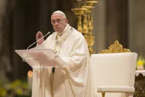 Papa Francisco en el Vaticano. Foto: Marina Testino / ACI Prensa)