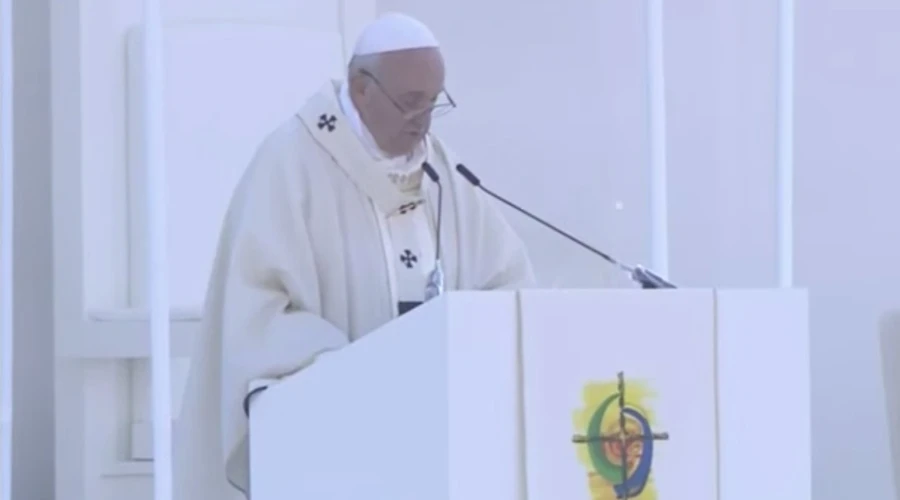 El Papa Francisco en Nagasaki. Foto: Captura YouTube