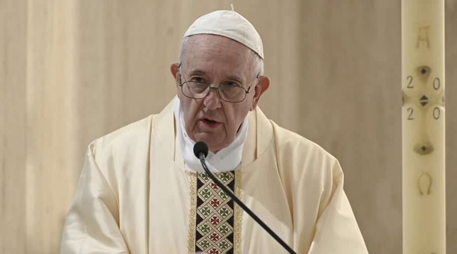 El Papa Francisco en la Misa de la Casa Santa Marta. Foto: Vatican Media ?w=200&h=150