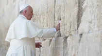 El Papa Francisco en Jerusalén. Foto: Vatican Media