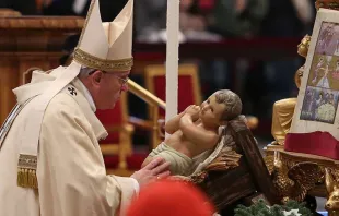 Papa Francisco en la Navidad de 2014. Foto: ACI Prensa 