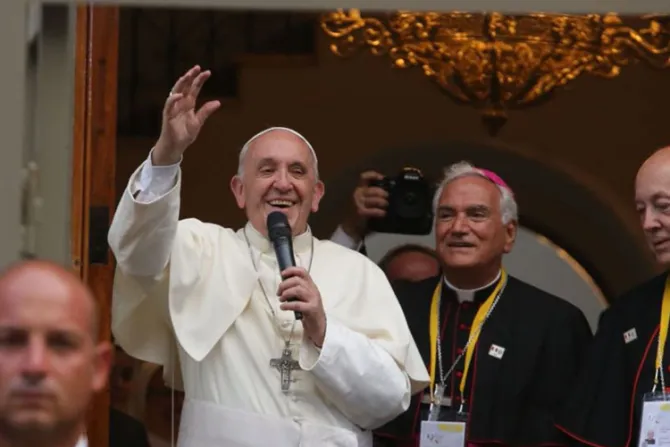 El Papa en Perú: Sus primeras palabras en el país