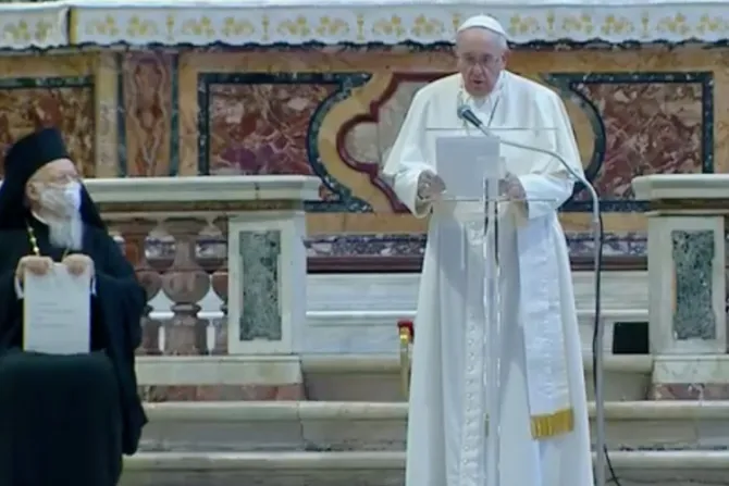 Homilía del Papa Francisco en encuentro Nadie se salva solo, paz y fraternidad
