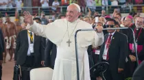El Papa Francisco durante su visita a Perú - Foto: Eduardo Berdejo (ACI Prensa)