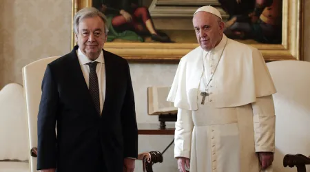 El Papa y Secretario de la ONU piden respeto a la vida y libertad religiosa