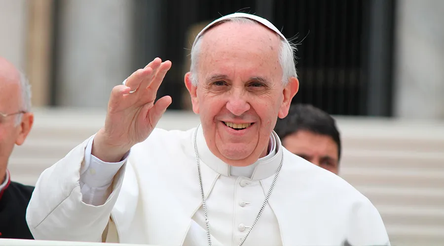 El Papa Francisco. Crédito: Stephan Driscoll / ACI