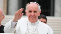 El Papa Francisco. Crédito: Stephan Driscoll / ACI 