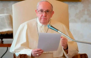 Papa Francisco. Cru00e9ditos: Vatican Media 