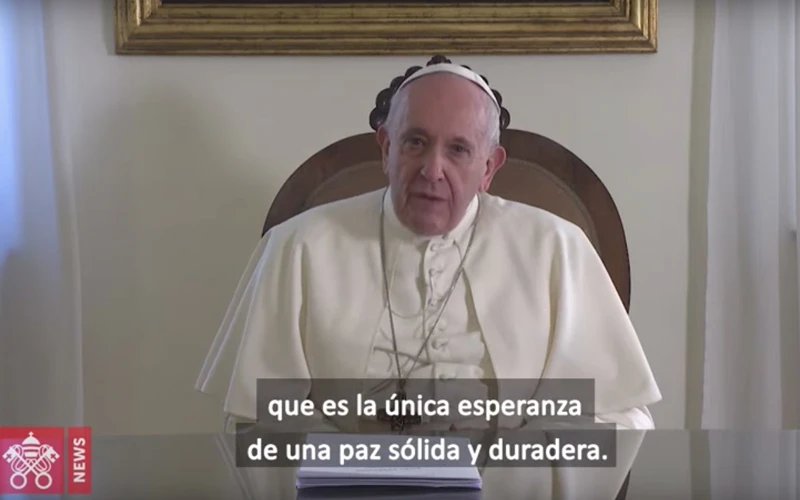 El PapaFrancisco en video mensaje para Mozambique. Foro: Captura YouTube?w=200&h=150