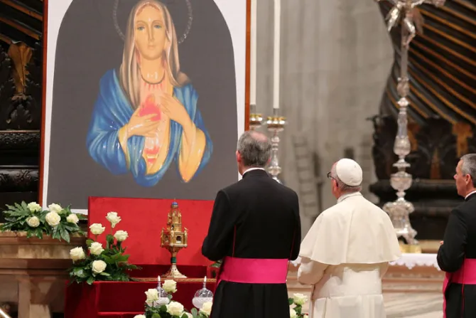 Papa Francisco: María Madre de Dios nos protege ante el cáncer de la orfandad espiritual