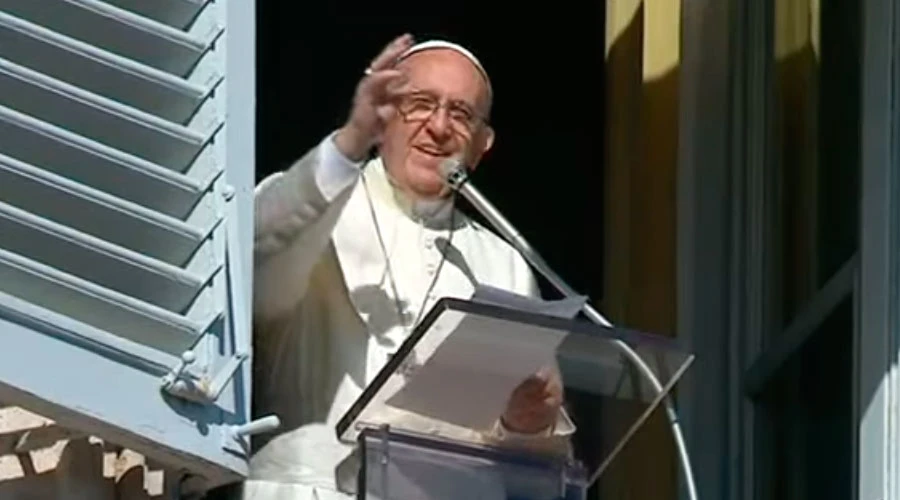 El Papa Francisco en el Ángelus de hoy. Captura Youtube?w=200&h=150