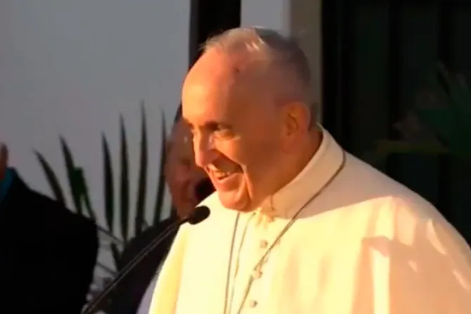 VIDEO: Estas son las primeras palabras del Papa Francisco en Colombia