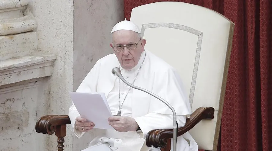 Imagen referencial. Papa Francisco en el Vaticano. Foto: Pablo Esparza / ACI Prensa