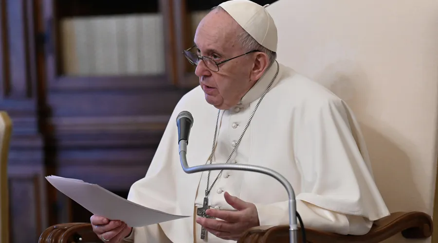 El Papa Francisco en la Audiencia General Foto: Vatican Media