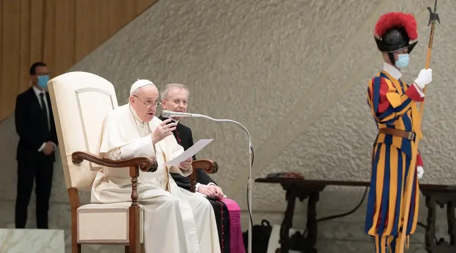 Papa Francisco en la Audiencia General. Foto: Vatican Media?w=200&h=150