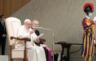 Audiencia general del Papa. Foto: Daniel Ibau00f1ez/ ACI Prensa 