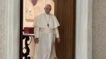 El Papa Francisco en el Vaticano. Foto: Daniel Ibáñez / ACI Prensa