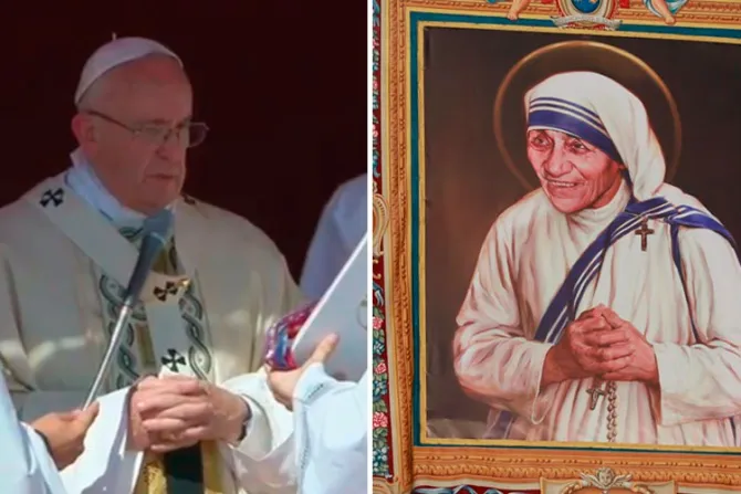 [VIDEO] Fiesta en el cielo y la tierra: El Papa canonizó a Santa Teresa de Calcuta