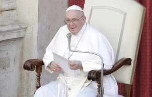 El Papa Francisco en la Audiencia General Foto: Pablo Esparza / ACI Prensa 
