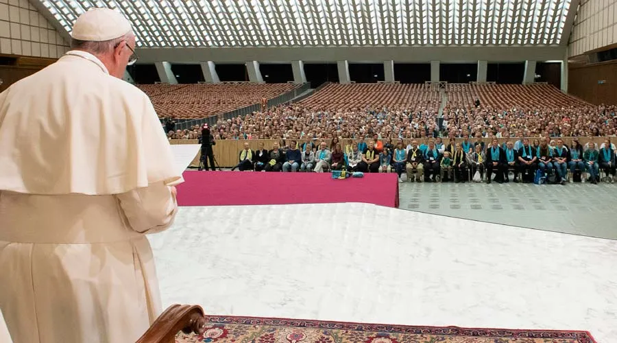 El Papa Francisco recibe a luteranos en el Aula Pablo VI / Foto: L'Osservatore Romano?w=200&h=150